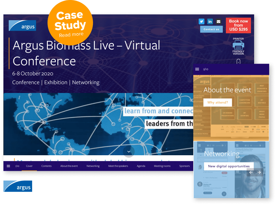 Argus Media boosts delegate sales with digital event guides Foleon